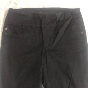 Rock and Republic black denim size 10